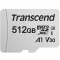 Карта памяти Transcend microSD 300S 512 ГБ