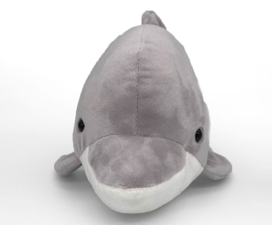 Мягкая игрушка Непоседа Дельфин серый (39 см)
