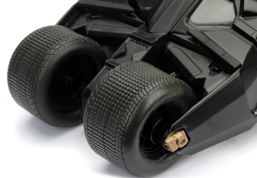  The Dark Knight Batmobile + Batman Figure