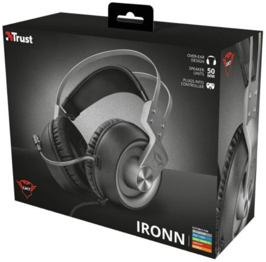 ��������� Trust GXT 430 Ironn Gaming Headset ������� ��������� ��� PC (23209)
