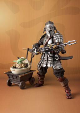  Star Wars Ronin Mandalorian Beskar Armor & Grogu  Meishomanga Realization (18,5 )