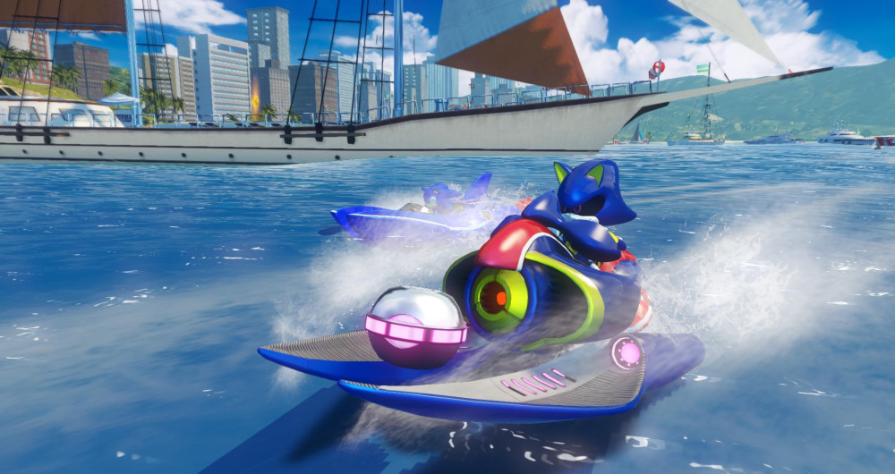 Sonic & All-Stars Racing Transformed. DLC Metal Sonic & Outrun [PC,  ]