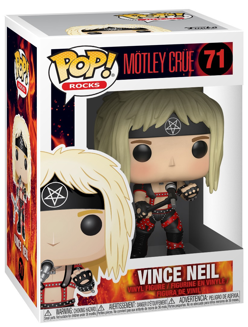 Фигурка Funko POP Rocks: Mötley Crüe – Vince Neil (9,5 см)