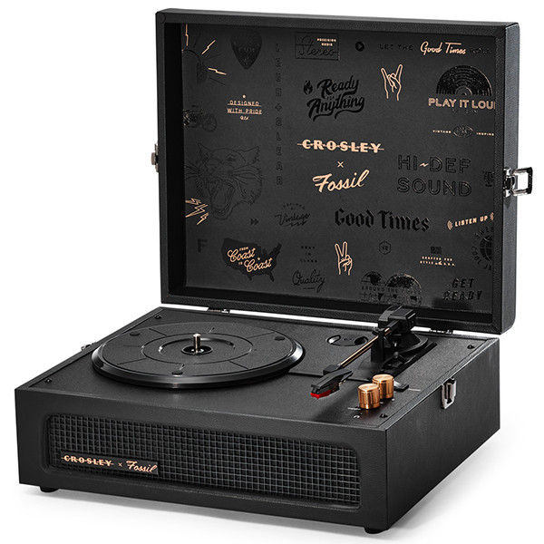 ��������� ������������� Crosley Voyager (Black Fossil) (CR8017A-FB)