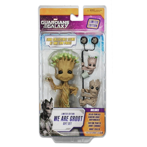 Набор фигурок NECA: Guardians Of The Galaxy. We Are Groot. Gift Set. Limited Edition
