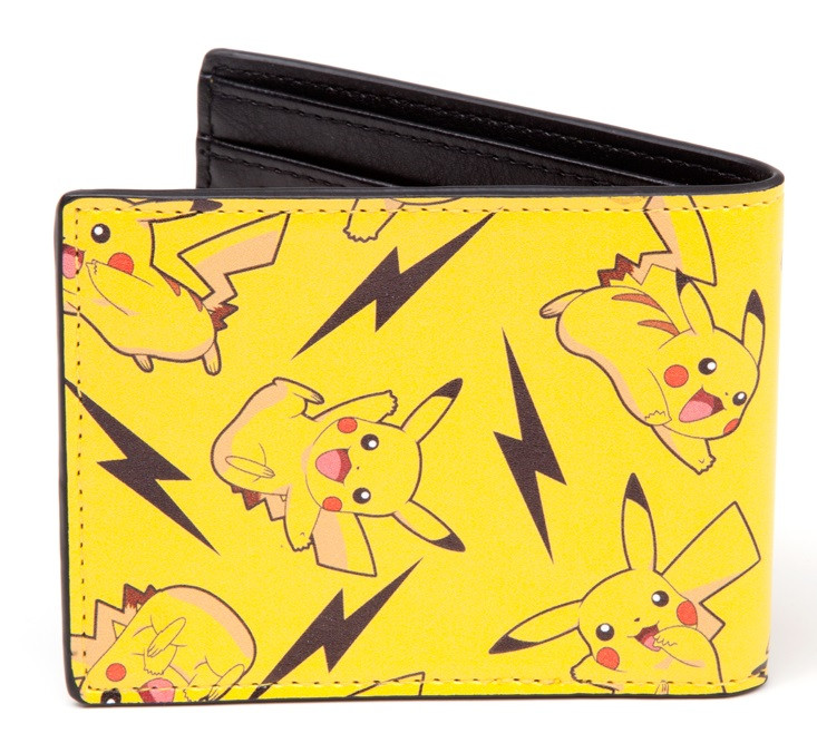  Pokemon. All Over Pikachu Bifold Wallet