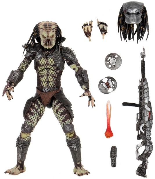 Фигурка NECA: Predator 2 – Ultimate Scout Predator Scale Action Figure (17 см)