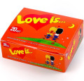 Жевательная резинка Love Is: Вкус Ананас и апельсин – упаковка 20 шт.