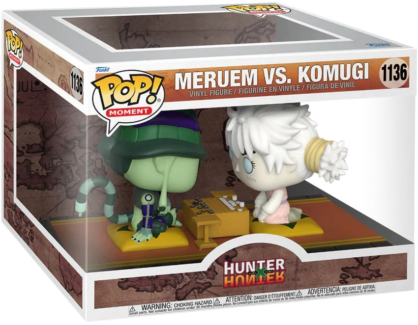 Фигурка Funko POP Animation: Hunter x Hunter – Meruem Vs Komugi (9,5 см)