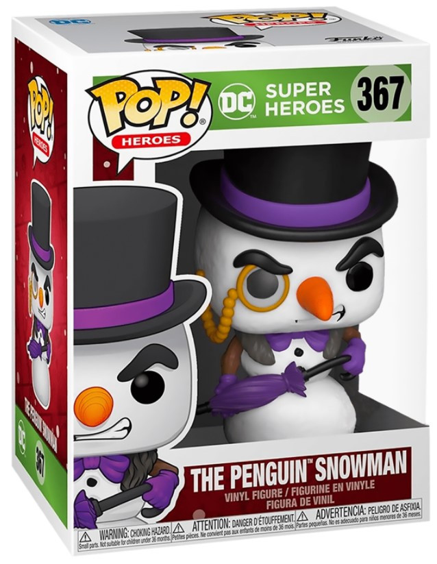  Funko POP Holiday: DC Super Heroes  The Penguin Snowman Exclusive (9,5 )