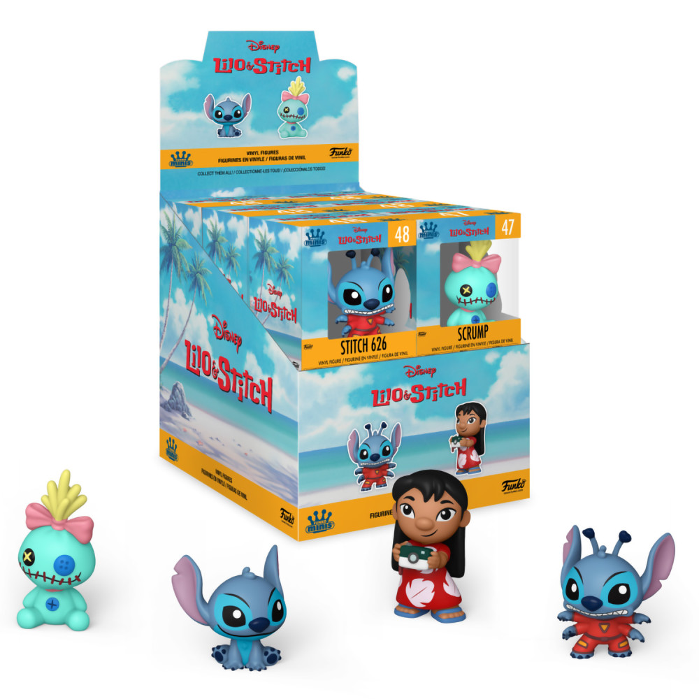 Фигурка Funko Disney: Lilo & Stitch – Mini Vinyl Figures (1 шт. в ассортименте)