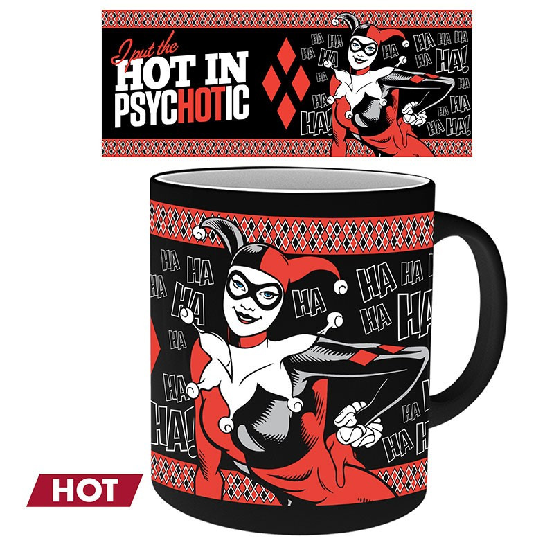 Кружка DC Comics: Harley Quinn Psychotic Heat Change (320 мл)