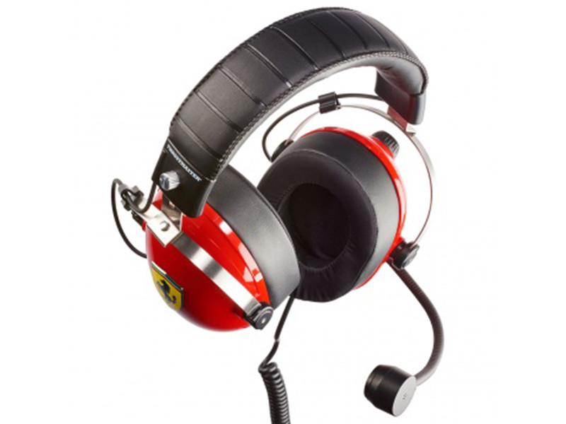 Игровая гарнитура Thrustmaster T.Racing Scuderia Ferrari Edition для Xbox One/PS4/Switch/3DS/PC