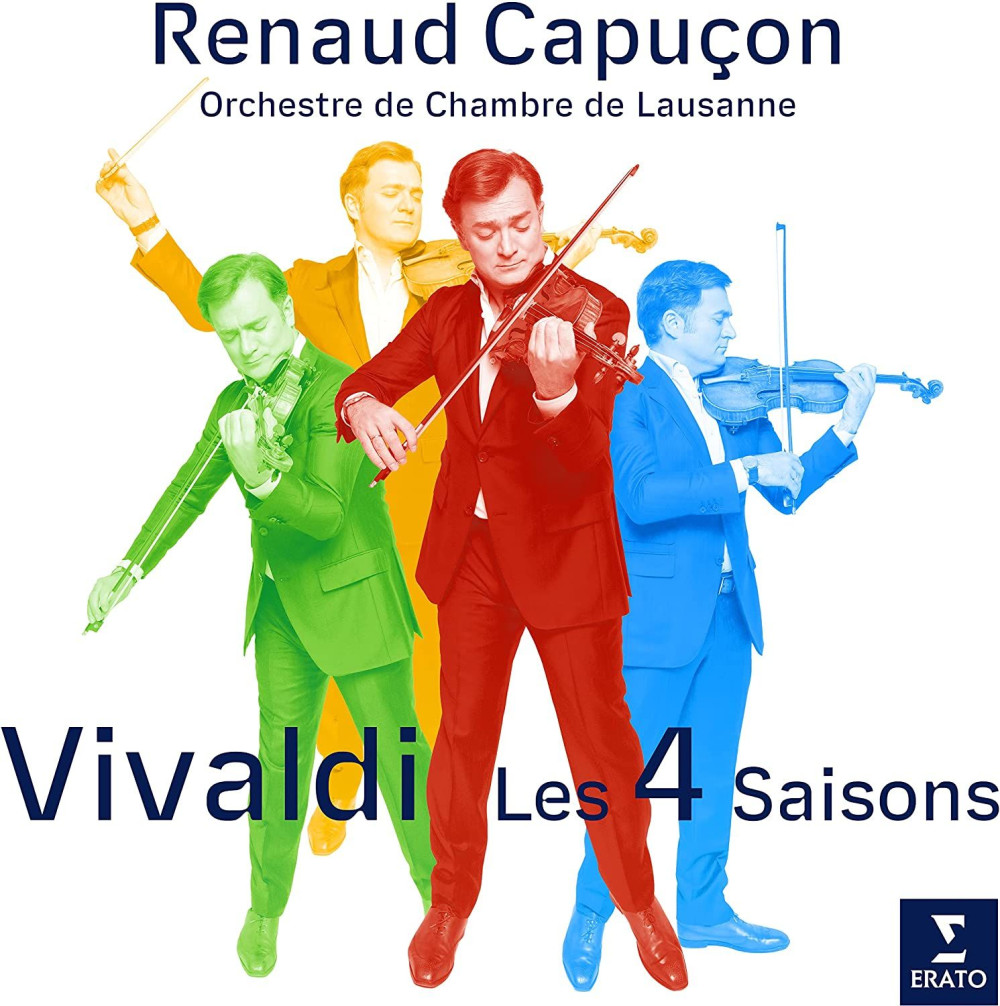 CAPUCON RENAUD AND ORCHESTRE DE CHAMBRE DE LAUSANNE  Vivaldi  The Four Seasons  LP +    LP   250 