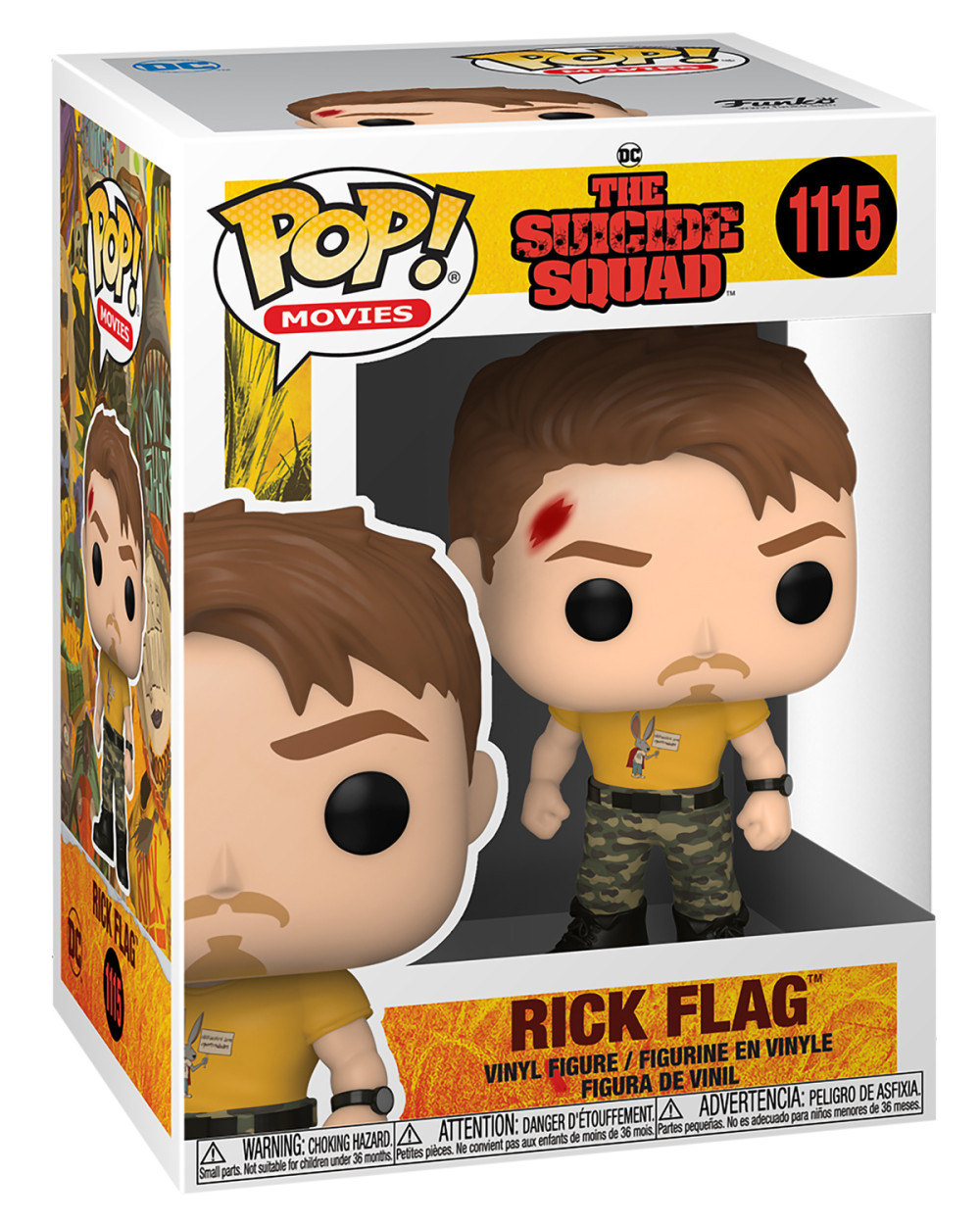  Funko POP Movies: Suicide Squad  Rick Flag (9,5 )