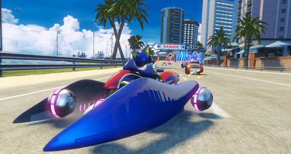 Sonic & All-Stars Racing Transformed. DLC Metal Sonic & Outrun [PC,  ]