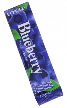 Жевательная резинка Lotte Kids Blueberry
