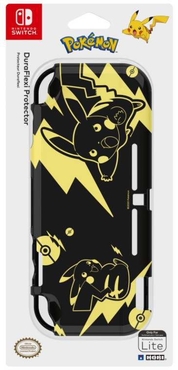 Чехол Hori Duraflexi Protector – Pikachu Black & Gold для Nintendo Switch Lite (NS2-076U)