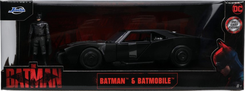  Batman 2021:  Batman 2.75" +  Batmobile 1:24 (2 )