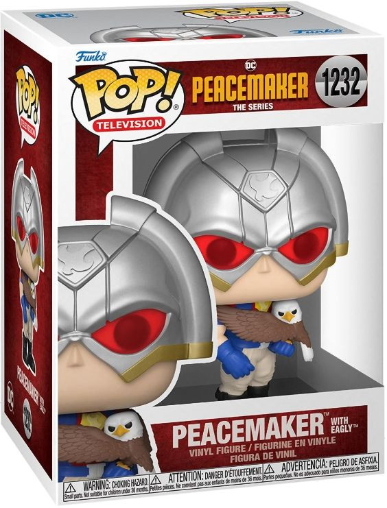  Funko POP Television: Peacemaker  Peacemaker With Eagly (9,5 )