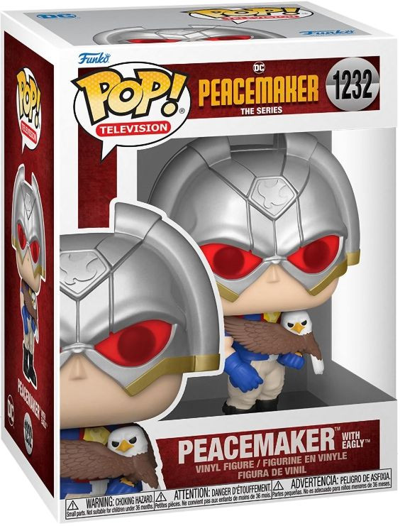 Фигурка Funko POP Television: Peacemaker – Peacemaker With Eagly (9,5 см)