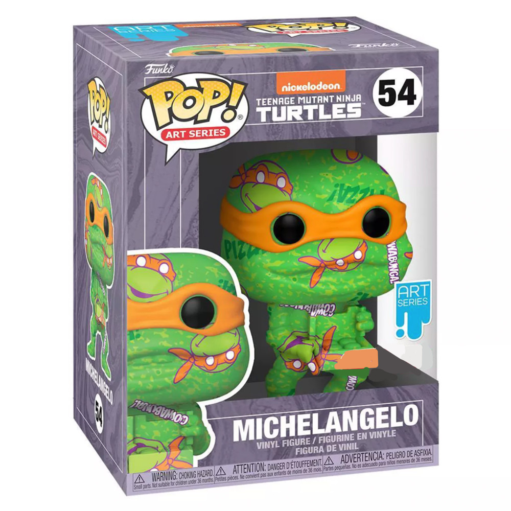  Funko POP Art Series: Teenage Mutant Ninja Turtles  Michaelangelo Exclusive (9,5 )