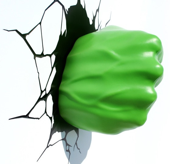 3D  Hulk: Fist