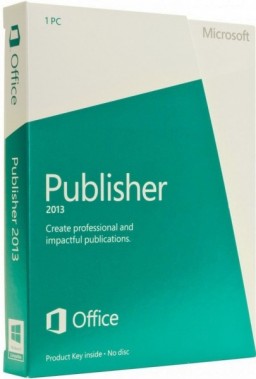 Microsoft Publisher 2013.   [ ]