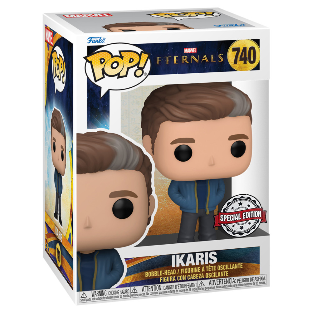  Funko POP Marvel: Eternals  Ikaris In Casual Outfit Exclusive Bobble-Head (9,5 )