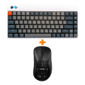   Pulsar Xlite Wireless V2 Competition Mini Black +  Keychron K3, White LED  Blue Switch