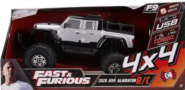 Машина на радиоуправлении The Fast & Furious: Jeep Gladiator (4x4) (масштаб 1:12)