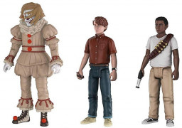 Funko Action Figures: IT  Pennywise & Stanley & Mike (3-Pack)