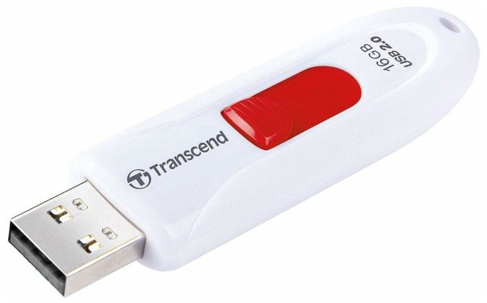 ����-���������� Transcend JetFlash 590 White 16GB