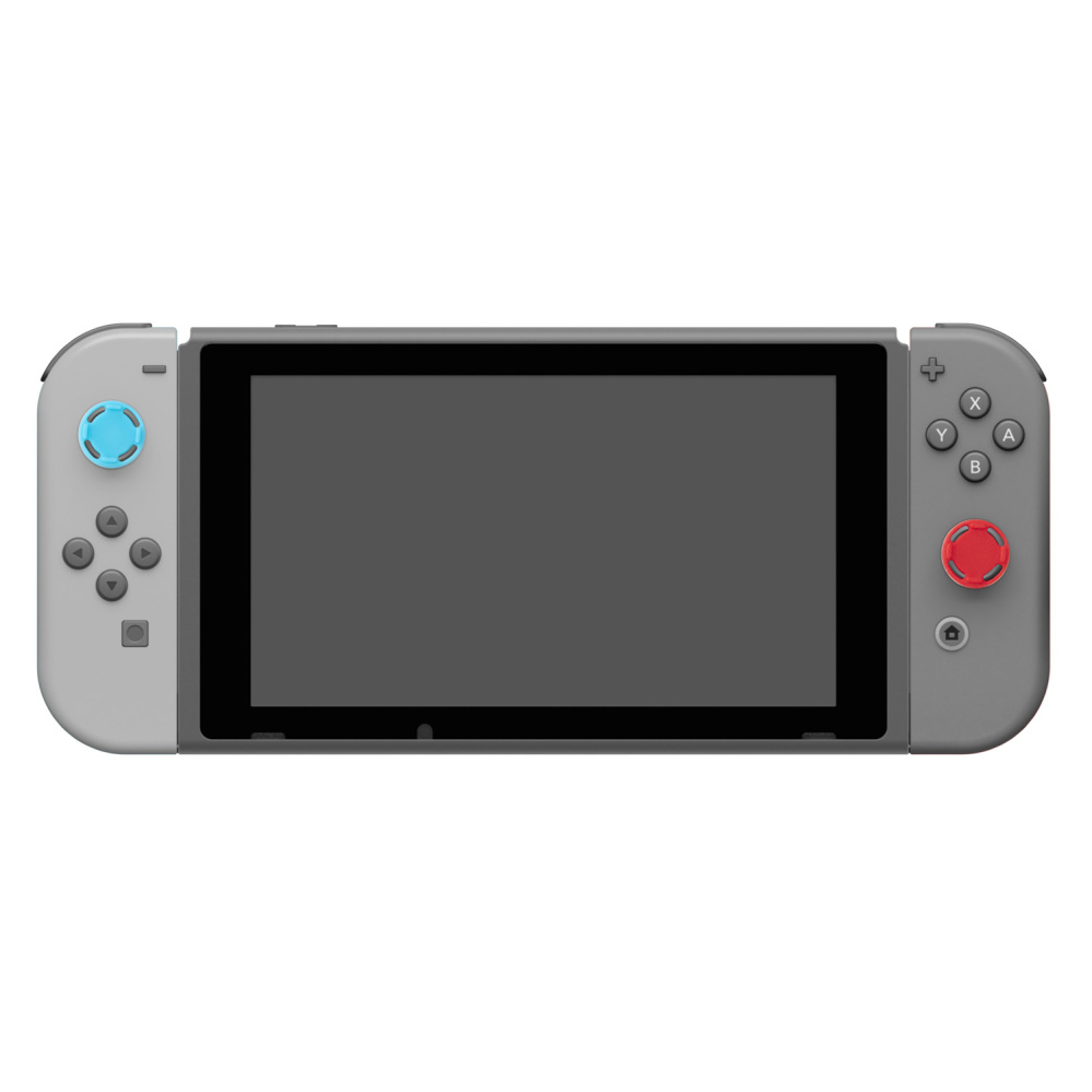 Накладки защитные на джойстики Joy-Con (красная + синяя)