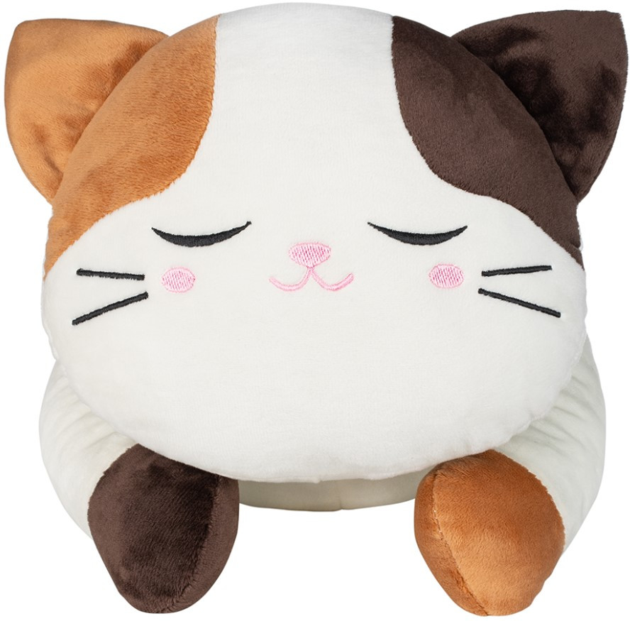 Мягкая игрушка Ленивый кот коричневый (50 см)