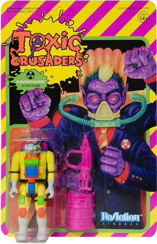Фигурка ReAction Figure: Toxic Crusader – Radiation Ranger (9,5 см)