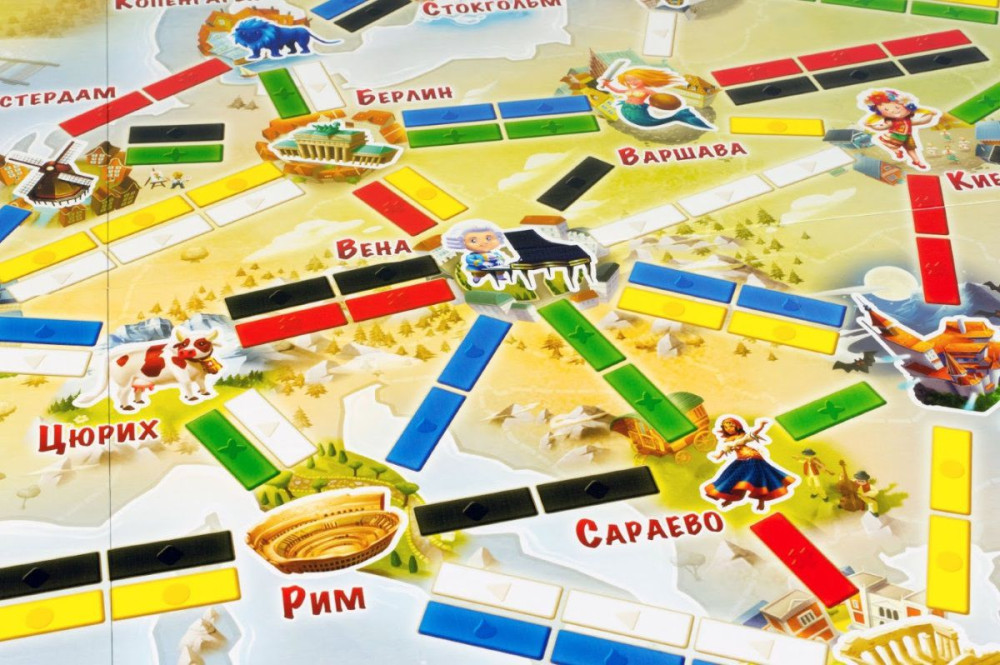 ���������� ���� Ticket To Ride Junior: ������