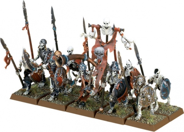 Набор миниатюр Warhammer 40,000. Vampire Counts Skeletons