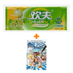   One Piece.  . . 10.    +   Huanfu Grape & Melon    