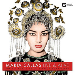 Maria Callas  Maria Callas Live And Alive (LP)