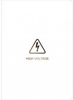Тетрадь High Voltage (белая, А5, 48 листов, клетка-стандарт)