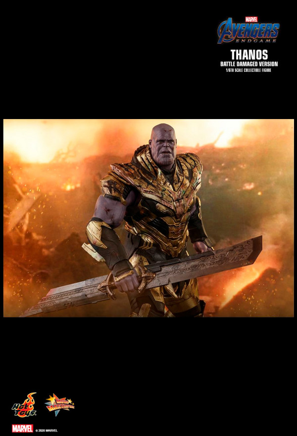 Фигурка Marvel The Avengers: Endgame – Thanos Battle Damaged Version (41,5 см)