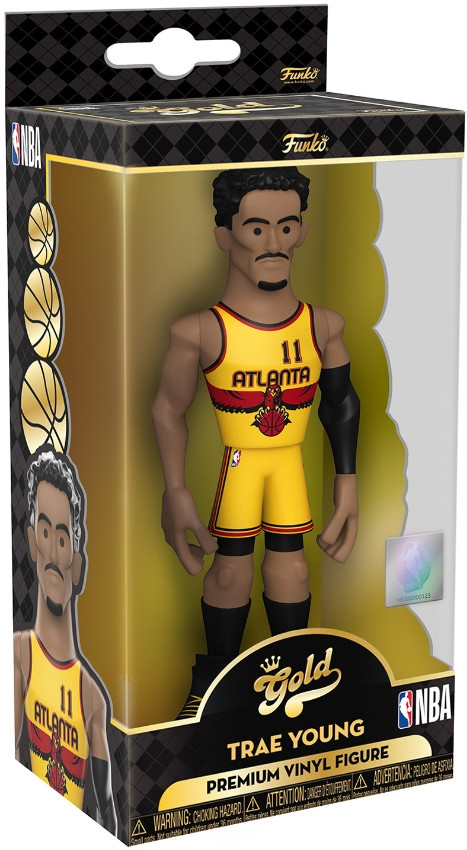 ������� Funko Gold Premium Vinul Figure NBA: Atlanta Hawks � Trae Young (Alternate) With Chase (12,7 ��)
