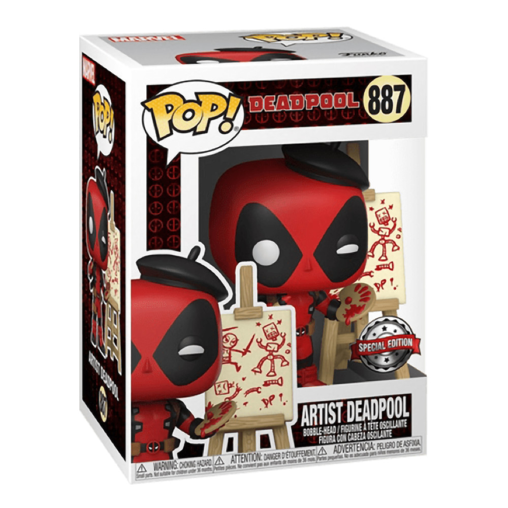 ������� Funko POP: Marvel Deadpool � Artist Deadpool Bobble-Head Exclusive (9,5 ��)