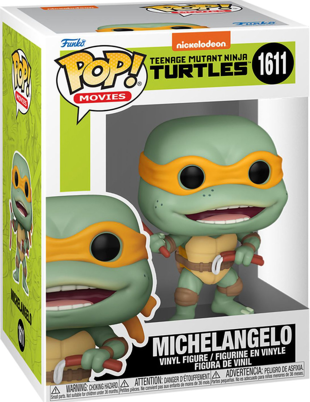  Funko POP Movies: Teenage Mutant Ninja Turtles  Michelangelo Sausage Link Nunchu (9,5 )
