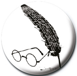  Harry Potter: Glasses & Feather