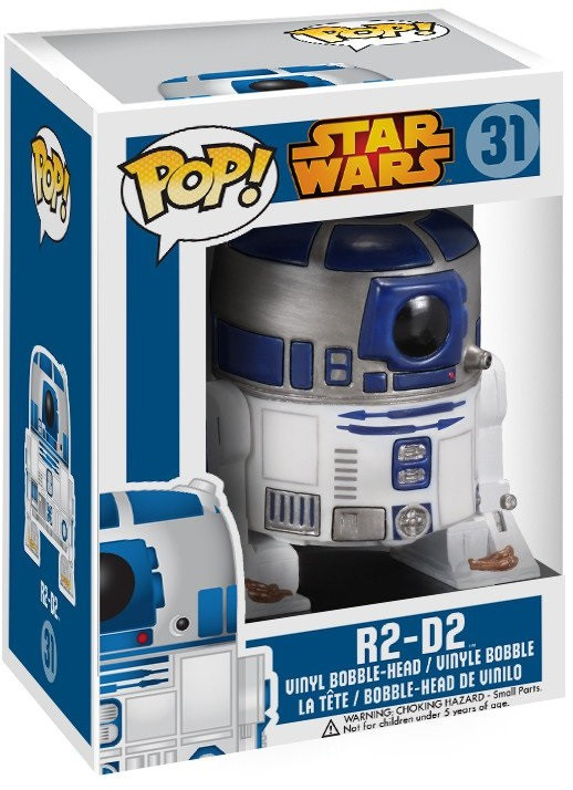  Funko POP: Star Wars  R2-D2 Bobble-Head (9,5 )