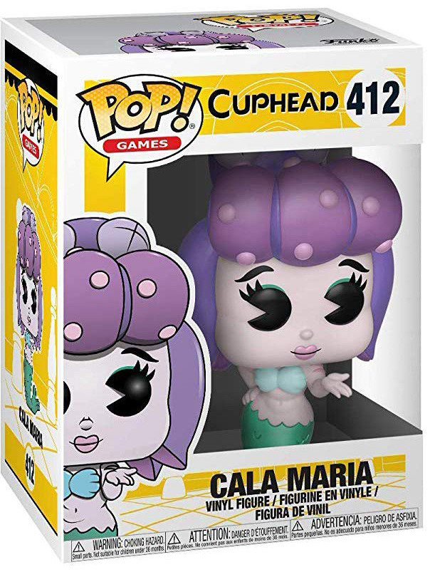 Фигурка Funko POP Games: Cuphead – Cala Maria (9,5 см)