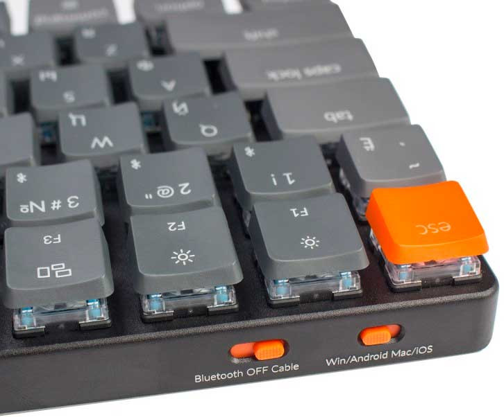 ���������� Keychron K3 Low Profile ������������, ������������, RGB, Orange Switch