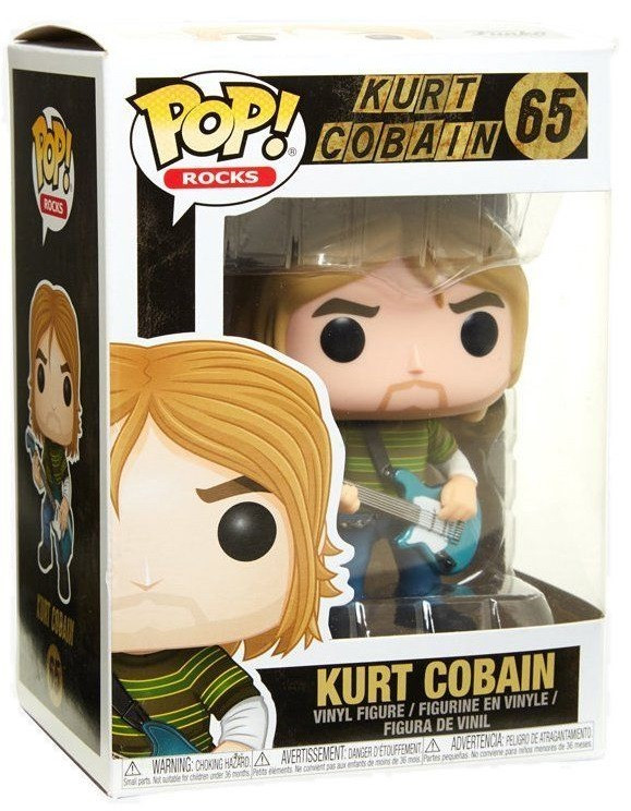  Funko POP Rocks: Kurt Cobain (9,5 )